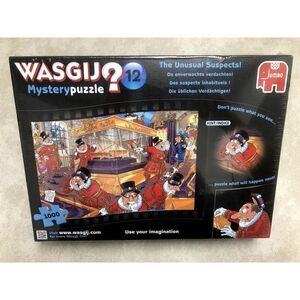 Wasgij Jigsaw Puzzle Mystery No 12 - The Unusual Suspects! 1000 Piece New SEALED